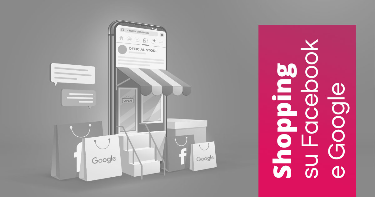 Shopping su Facebook e Google
